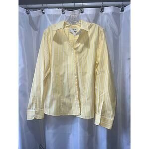 Women’s ORVIS Shirt Sleeved Wrinkle Free Shirt Women’s Button Up Size 14 Mint Lg